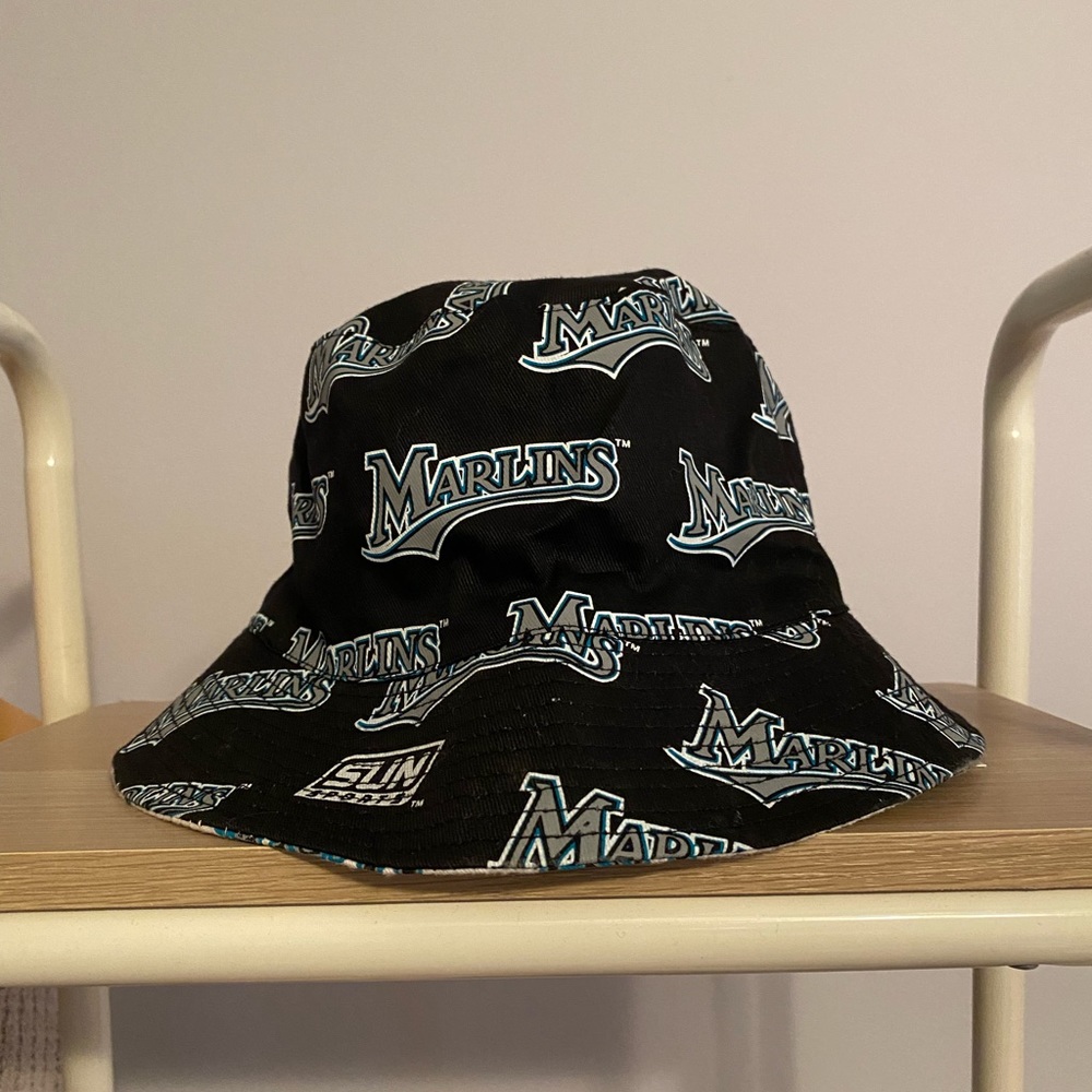 Marlins bucket hat